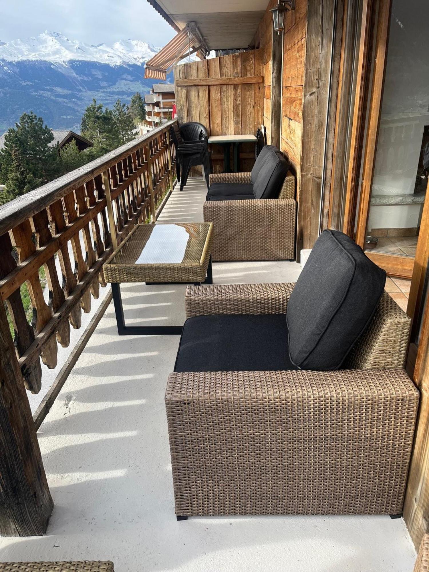 Balcons Du Soleil Y2 211 - Quiet Apartment 6 Pers Veysonnaz Exterior photo